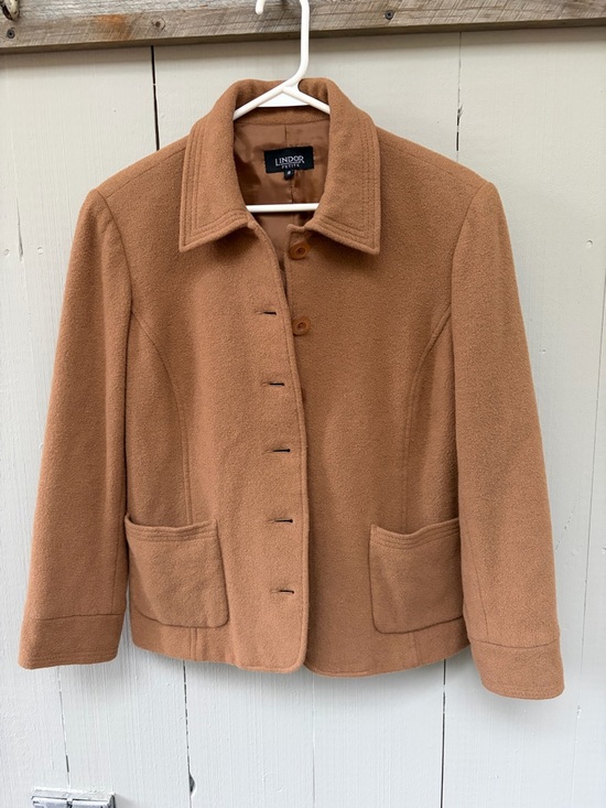 Lindor Jackets & Blazers - Vintage Lindor Camel Wool/Cashmere Blend Jacket